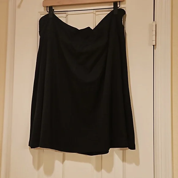 Eyeshadow black cotton skirt size 2x - Picture 5 of 5